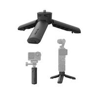 TELESIN Mini Trépied pour DJI Osmo Pocket 3 & Smartphone, Ouverture Rapide en Un Clic, Vis 1/4" Trépied de Bureau & Poignée 2-en-1, pour Pocket 3, Action 6/5 Pro, iPhone, GoPro, Insta360 X5