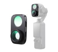 TELESIN Objectif grand angle pour DJI Osmo Pocket 4P, champ de vision | Objectif grand angle magnétique pour DJI Osmo Pocket 4P, champ de vision extensible à 115° avec 99 % de transmission