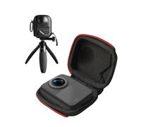 TELESIN Osmo 360 Étui de transport pour DJI Osmo 360 Petit sac de rangement portable Housse de protection rigide avec ouverture inférieure pour accessoires DJI Osmo 360