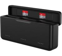 TELESIN Osmo Action 5 Pro Chargeur de batterie pour DJI Action 5 Pro Triple Slot PD 30 W Boîtier de charge rapide avec cordon de type C Batterie entièrement compatible avec la batterie Action 5 Pro