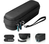 TELESIN Petit étui de transport rigide de voyage pour DJI Pocket 3 avec dragonne pour accessoires Osmo Pocket 3, mini taille de rangement de protection accessoire de voyage de démarrage, Noir , Étui
