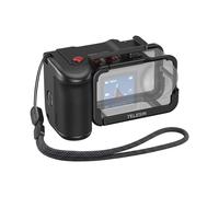 TELESIN Poignée pour pour Osmo Street Camera, Compatible avec pour pour Osmo Action 5/4/3, Poignée en Métal Type Cage de Lapin, Assistance au