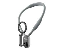 TELESIN° POV/Vlog Support Magnétique pour Cou Téléphone Portable, Support de Cou Magnétique, Support de Cou pour téléphone pour la Prise de Vue Vidéo pour iPhone 15 14 13 12 Téléphones Android (Gris)