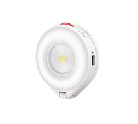 TELESIN Rechargeable Magnetic Mobile Phone Selfie Light - Portable LED Fill Light for Selfies Photography Live Streaming A