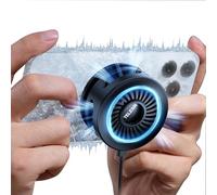 TELESIN° Refroidisseur Magnétique pour Téléphone Portable pour le jeu et le Streaming en Direct, pour MagSafe, Refroidisseur Portable Compatible avec les iPhone/Android/Ipad (Chargement sans fil)