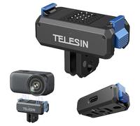 TELESIN S7-JBK-17-TDJ Compatible avec la caméra d'action DJI Osmo Nano : base de fixation magnétique pour chargeur à dégagement r