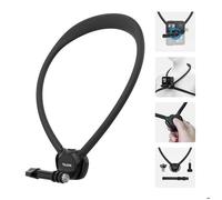 TELESIN SE 2.0 Support de Cou Flexible POV pour GoPro Hero 13/12/11/10/9/8/7/Max, DJI OSMO Action, Insta360, Tournage Multi-Angle