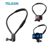 TELESIN SE Support de Cou Flexible POV pour GoPro Hero 13/12/11/10/9/8/7/Max, DJI OSMO Action, Insta360, Tournage Multi-Angle