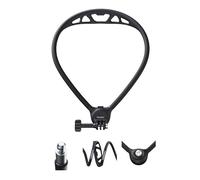 TELESIN SE3 Base Support Cou pour Caméra d'Action POV, Noir | Support large et flexible avec structure aérée et coussin doux pour des prises de vue POV stables et confortables.