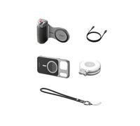 TELESIN Selfie Grip for 17 Pro Max Vlog Handle with Fill Light Camera Adapter for Enhanced Photography