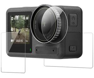 Telesin Set de protection d'écran Glass DJI Osmo Action 5 - adapté à l'étui