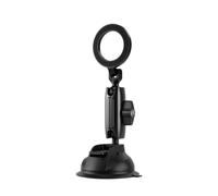 TELESIN° Support Telephone Voiture Magnétique, Porte Telephone pour Pare-Brise de Voiture, 360° Rotation Support Voiture de Tableau de Bord pour Magsafe, Support Telephone Voiture pour iPhone Android