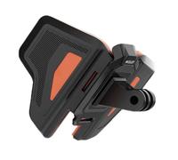 TELESIN Support de casque GP-HBM-MT2 pour caméras sportives premium Orange 2ème génération