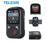 TELESIN Télécommande Bluetooth étanche pour GoPro Hero 13/12/11/10/9/8 Max avec dragonne