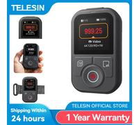 TELESIN - télécommande Bluetooth 60M pour DJI OSMO Action 6 5pro 4 OSMO 360, avec bracelet et écran d'affichage, pour DJI Action 4 5 6
