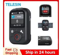 TELESIN - télécommande Bluetooth étanche pour GoPro Hero 13 12 11 10 9 8 Max, avec bracelet, accessoires pour caméra d'action