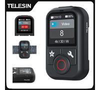 TELESIN Télécommande Bluetooth étanche pour GoPro Hero 13/12/11/10/9/8 Max avec dragonne