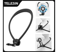 TELESIN téléphone caméra d'action 2 en 1 support de cou pour GoPro Insta360 DJI OSMO Action caméra d'action universelle accessoires de téléphone