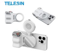 TELESIN téléphone magnétique caméra tirer poignée support pour téléphone aide au tir poignée de télécommande pour Iphone HUAWEI SAMSUNG téléphone Poignée Magsafe