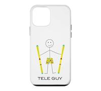 Téléski Amusant pour Homme, Skieur télémark pour garçons Coque pour iPhone 12 Mini