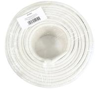 Telestar 5212051 Câble coaxial Ø extérieur: 7.2 mm blanc 50 m