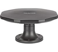 TELESTAR Antenna 15 LTE - Antenne extérieure Active DVB-T2 (Outdoor & Camping, DVB-T2/UKW/DAB +, Gain 20 DB) - Noir