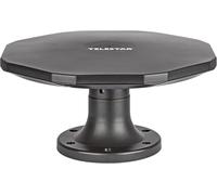TELESTAR Antenna 15 LTE - Antenne extérieure Active TNT, 30 DB - Noir | Extérieur et camping, TNT, FM, DAB+, avec amplificateur