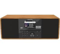 TELESTAR Bobs Rock Radio 2.0 - Dab+/Radio Internet avec Lecteur CD (Radio BOB! Émetteur préinstallé, stéréo, 2 × 15 W, Services de Streaming, Streaming Audio Bluetooth et Fonction d'émission, USB