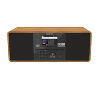 TELESTAR Bobs Rock Radio 2.0 - Dab+/Radio Internet avec Lecteur CD (Radio BOB! Émetteur préinstallé, stéréo, 2 × 15 W, Services de Streaming, Streaming Audio Bluetooth et Fonction d'émission, USB