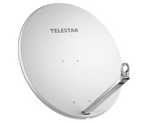 Telestar DIGIRAPID 80A Antenne Sat 80 cm Aluminium Alu Gris Clair