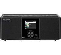 Telestar DIRA S 21i + Radio de table Internet Internet, DAB+, FM AUX, Bluetooth, Radiocassette, USB, WiFi, radio internet fonction enregistrement, avec