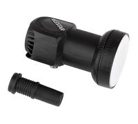 TELESTAR SKYSINGLE HC LNB - LNB Universel (pour 1 utilisateur, diamètre du Feed 40 mm, Facteur de Bruit 0,1 DB) - Noir
