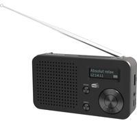 Telestar TELESTAR TOP 100 Schwarz Radio sans fil DAB+, FM Bluetooth, USB fonction de charge de la batterie, rechargeable, fonction réveil noir