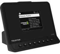 Telestar TOP 400 Schwarz Tuner Hi-Fi pour radio Internet noir