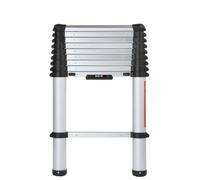 Telesteps Échelle télescopique ECO Line 3 m – Air Damping, profilé antidérapant, EN 131