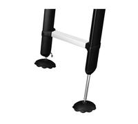 Telesteps Classico Line appentis Échelle, Argent, noir, 9190-101