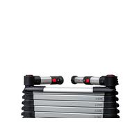 Telesteps Paire de pieds de sécurité pour échelle Classico Line 9190-101 ajustables Argent/Noir