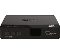 Tele System Satellite Decoder TS9018HEVC Tivùsat HD Classic : Accès à Plus de 70 chaînes HD gratuites, Serie A sur DAZN Zone, Mise à Jour Automatique des chaînes - Smartcard Incluse