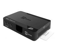 Tele System Satellite Decoder TS9018HEVC Tivùsat HD Classic : Accès à Plus de 70 chaînes HD gratuites, Serie A sur DAZN Zone, Mise à Jour Automatique des chaînes - Smartcard Incluse
