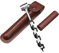 Téletée à Main de la Brousse, Tarie de Bushcraft de Perceuse de Vitesses, Manuels de Trou de Trou de Trou de Trou de Trou en Bois à la Main avec Manche en Bois avec Manche pour