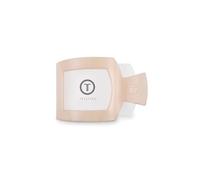 TELETIES - Petite pince carrée plate - Pour se coucher, yoga, conduite et plus encore - Forte adhérence, dents flexibles, design incurvé confortable - Idéal pour les cheveux fins et moyens