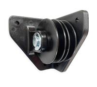 Teletoldo Poulie double latérale noire pour pergola professionnelle grande ● Retransmission de corde 6 mm ● Utilisation latérale sur les auvents coulissants ● Haute résistance et durabilité ● Fabriqué