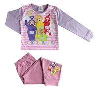 Teletubbies Pyjama Officiel à Manches Longues pour Filles - 18-24 Mois: 92cm