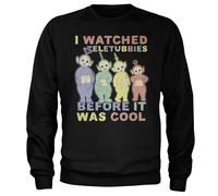 Teletubbies Sous Licence Sweatshirt Noir à Encolure Ras Du Cou Manches Longues