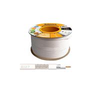 TELEVES 100M Cable Coaxial Blanc 17 VATC ClassA Televes 2127 CXT-1
