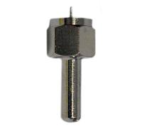Televes 4061 - Charge Adaptateur 75 F avec bloc/blocage avec condensateur/A