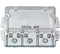 Televes 543702 Diviseur ou combinateur de câbles Diviseur de câbles en acier inoxydable (EFV4)