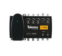 Central AMPLIFICATEUR TV+SATELLITE 4e/1s TELEVES 539620. PRÉPARÉE POUR LE NOUVEAU DIVIDANT AVEC REFUS DE LA 5G