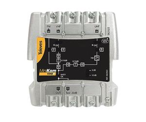 Televes Amplificateur Multibande 3 Entrées FM VHF UHF avec Filtre LTE700