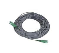Televes OSM10SCAPC Fiberglaskabel geschirmt, 10m, mit 2xStecker SC/APC, grau (236133)